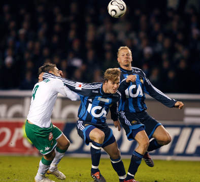 Petter Andersson, Hammarby och Markus Johanesson och Toni