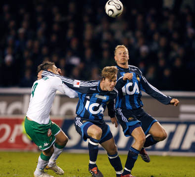 Petter Andersson, Hammarby och Markus Johanesson och Toni