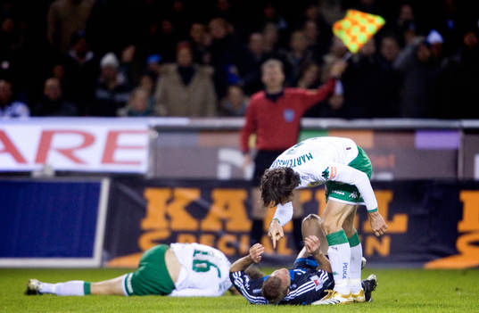 Mattias Jonson, Djurgården, Pétur Marteinsson, Hammarby