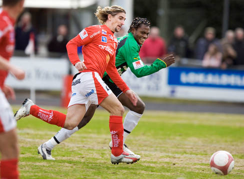 Cé´sár Santin och Rickard Ekunde
