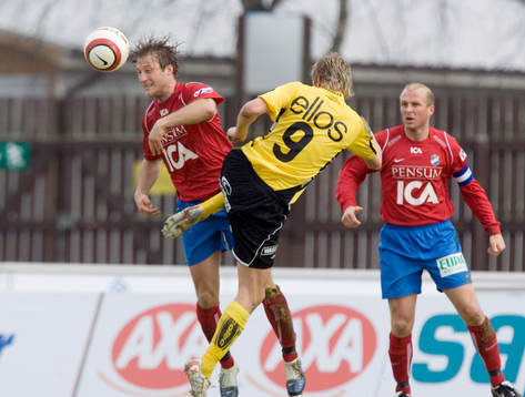 Fredrik Gustafson och Peter Wibrån, Öster. Närkamp