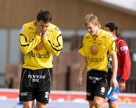 Stefan Ishizaki och Mathias Svensson, Elfsborg. Bekymmer