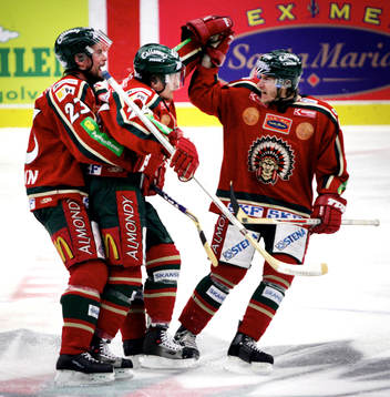 Niklas Andersson, Frölunda, jubel