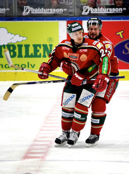 Niklas Andersson, Frölunda, jubel