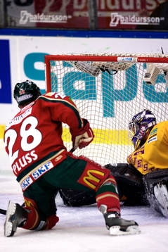 Martin Plüss, Frölunda 1-0