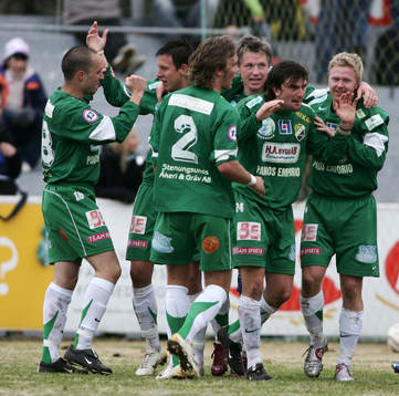 Ljungskile, jubel