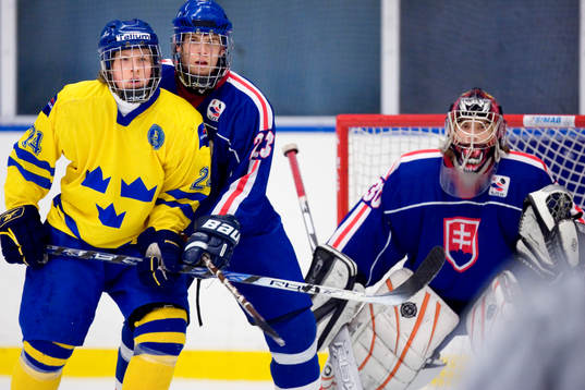 Patrik Lundh, Milan Balis och Tomas Hiadlovsky, målvakt