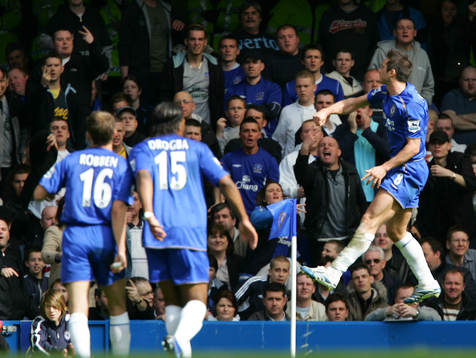 Frank Lampard, Chelsea (Jubel)