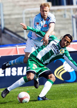 Anders Andersson, Malmö river ner Erkan Zengin, Hammarby