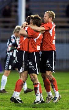Fredrik Nordback, Örebro, jubel
