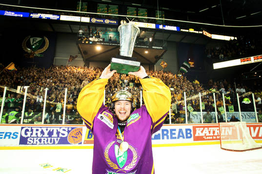Jubel Färjestad (SM-Guld, SM, Guld) Daniel Henriksson