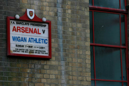 Fotboll, UEFA Champions League, Semifinal, Arsenal -
