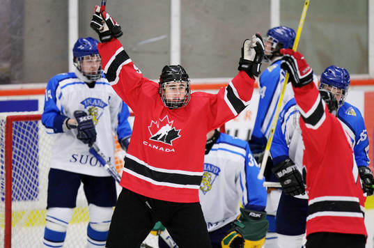 Francois Bouchard, Kanada (jubel)