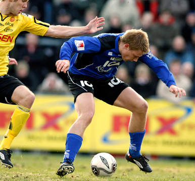 Fotboll. Allsvenskan. Halmstad - Elfsborg. Patrik Ingelsten