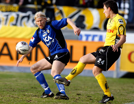 Fotboll. Allsvenskan. Halmstad - Elfsborg. Per Johansson,