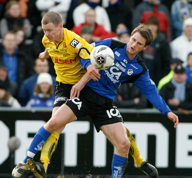 Fotboll. Allsvenskan. Halmstad - Elfsborg Andreas