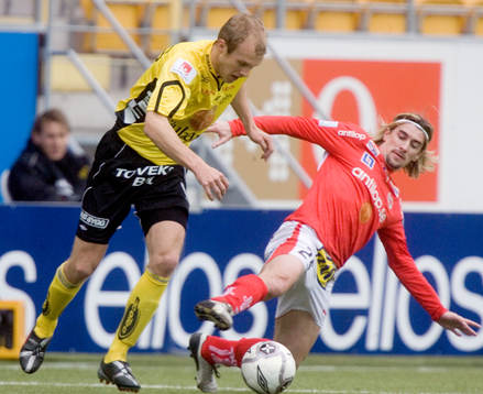 César Santin, Kalmar och Martin Andersson, Elfsborg.
