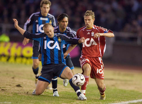Tobias Hysén, Daniel Sjölund, Stefan Batan, Djurgården