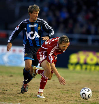 Robert Stoltz, Djurgården och Niclas Alexandersson,