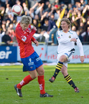 Andreas Dahl, Helsingborg och Daniel Tjernström, AIK