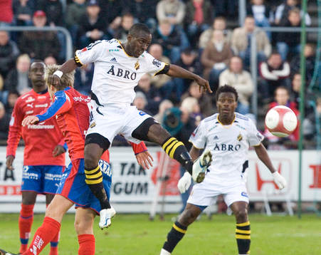 Dulee Johnson och Derek Boateng, AIK