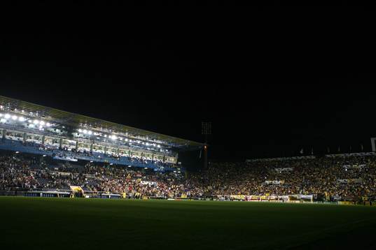 El Madrigal Stadium. stadion, arena