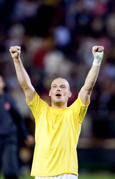 Fredrik Ljungberg, Arsenal (jubel)