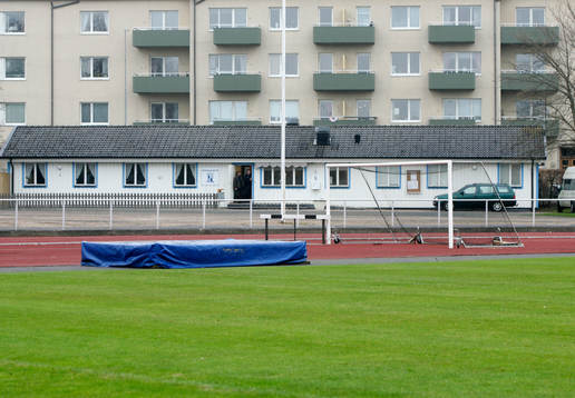 Fotboll, Kristianstads IP, klubbstuga, Klubbhus.