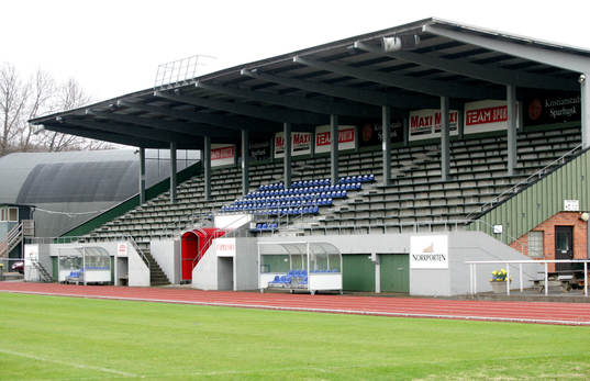 Fotboll, Kristianstads IP, klubbstuga, Klubbhus.