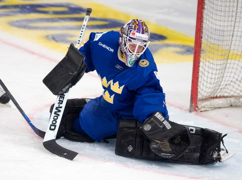 Daniel Henriksson, målvakt, Sverige höll nollan