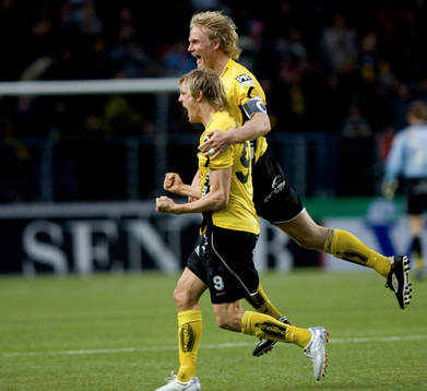 Mathias Svensson jubel ikapp med Johan Sjöberg
