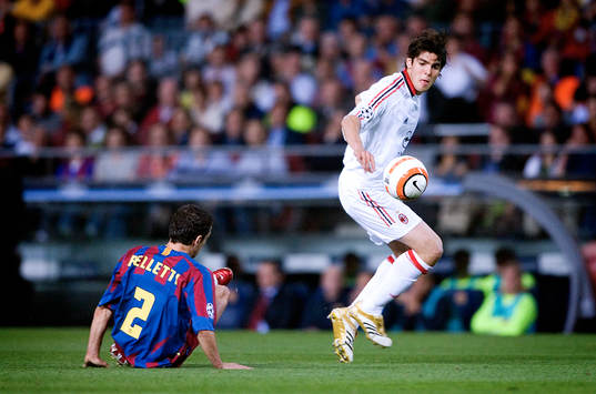 Kaká, Milan fintar Juliano Belletti, Barcelona