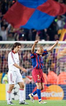 Henrik Larsson, Barcelona jublar