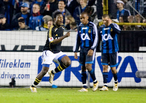 Derek Boateng, AIK jubel