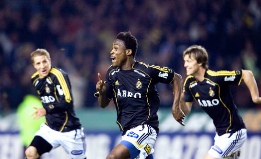 Derek Boateng, AIK jubel