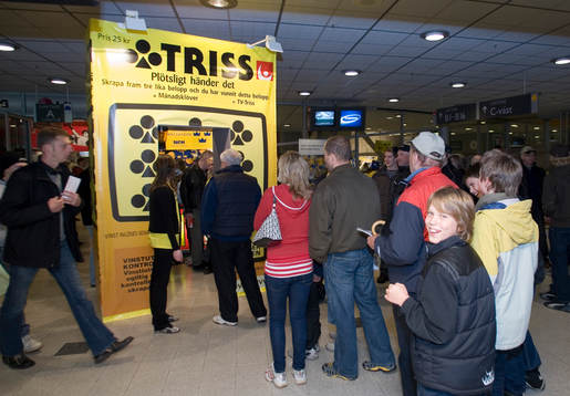 Världens största trisslott, Svenska Spel