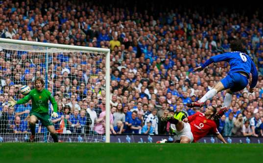 Fotboll, Premier League (Engelsk Liga), Chelsea v