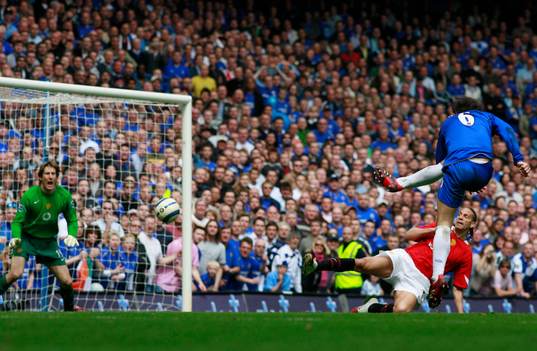 Fotboll, Premier League (Engelsk Liga), Chelsea v
