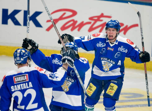 Tommi Santala, Finland. Jubel, glädje
