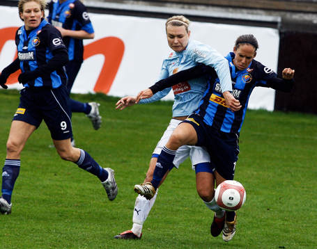 Fotboll, Dam, Damallsvenskan, Malmö - Djurgården /
