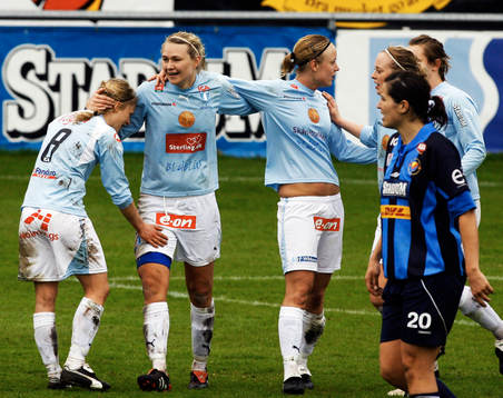 Fotboll, Dam, Damallsvenskan, Malmö - Djurgården /