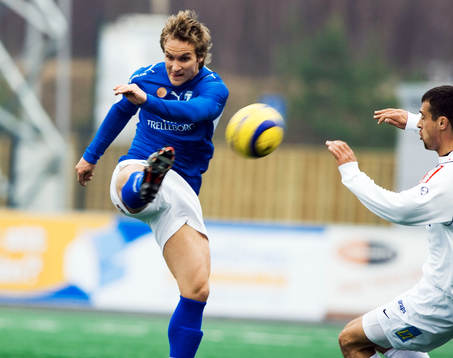 Jonas Bjurström, Trelleborg gjorde 0-1