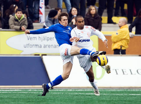 Mikael Bengtsson, Trelleborg och Patrick Amoah, Assyriska