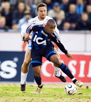 Mathias Woxlin, Gefle och Thiago Quirino da Silva,