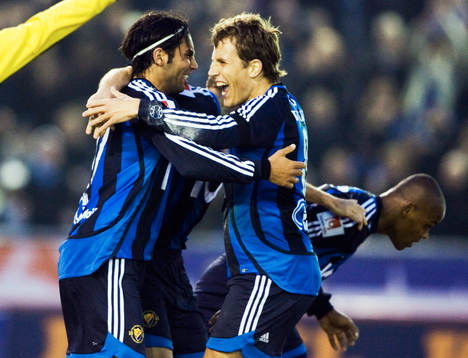 Stefan Batan, Tobias Hysén och Thiago Quirino da Silva,