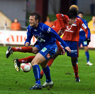 Fredrik Gustafson, Öster och Babis Stefanidis, Helsingborg