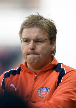 Peter Swärdh, tränare Helsingborg var spänd