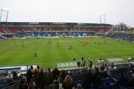 Fotbollsplan. Olympiastadion
