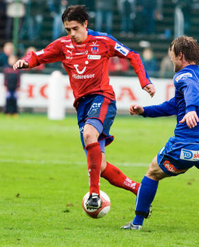 Babis Stefanidis, Helsingborg. Klackspark