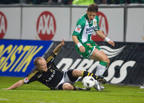 Nicklas Carlsson, AIK och Paulinho Guará, Hammarby